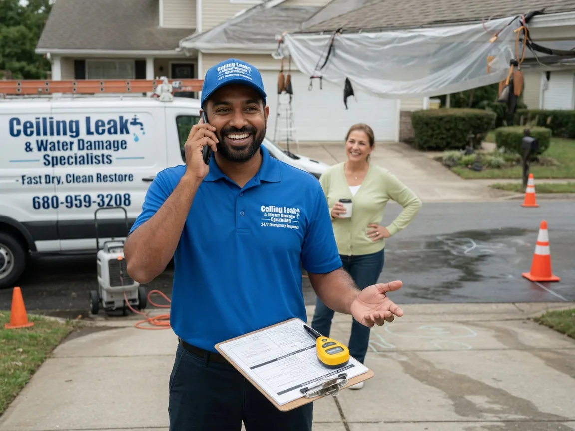 Ceiling Leak Cleanup Drums, PA FAQs